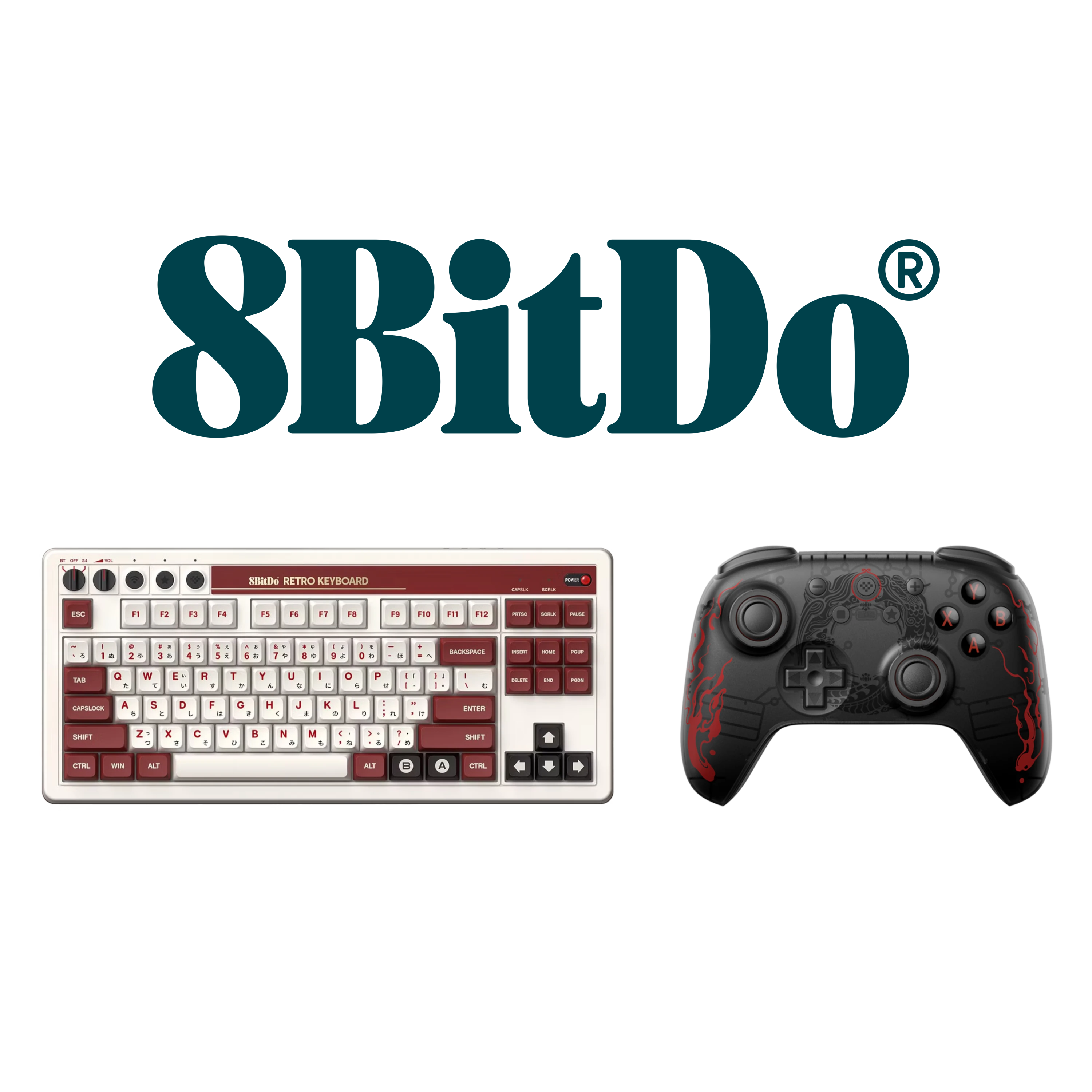 8BitDo Controllers and Keyboards